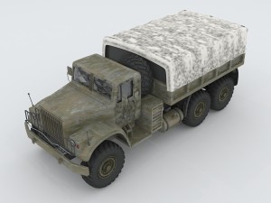 vehicles - military truck Modelo 3D