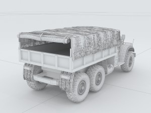 vehicles - military truck Modelo 3D