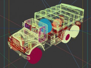 vehicles - military truck Modelo 3D