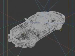 vehicles - police car 3D Model