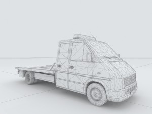 vehicles - police car 03 3D Модель
