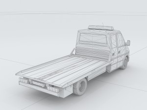 vehicles - police car 03 3D Модель