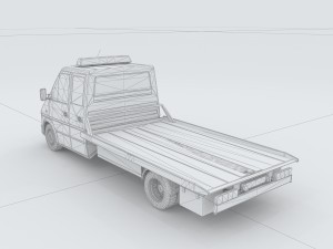 vehicles - police car 03 3D Модель