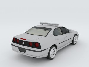 vehicles - police car 04 3D 모델