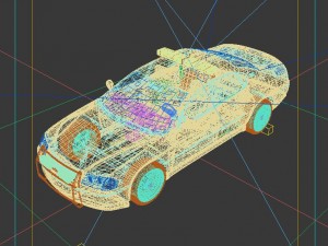 vehicles - police car 04 3D 모델