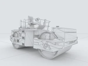 vehicles - pressure road vehicles 3D Model