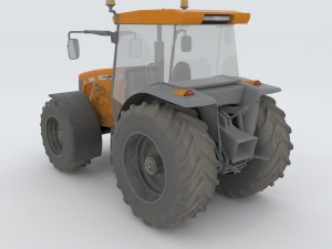 vehicles - tractor 3D 模型