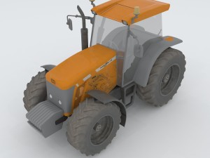 vehicles - tractor 3D 模型