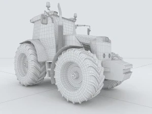 vehicles - tractor 3D Model