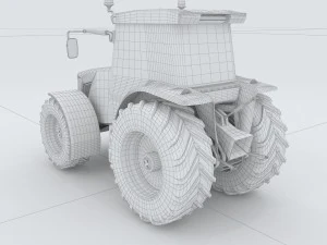 vehicles - tractor 3D Model