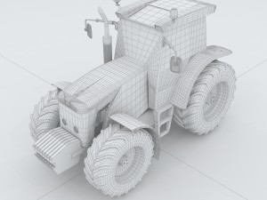 vehicles - tractor 3D 模型