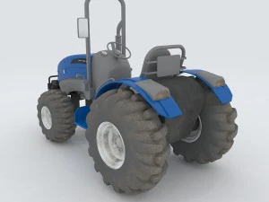 vehicles - tractor 02 3D Model