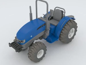 vehicles - tractor 02 3D Model
