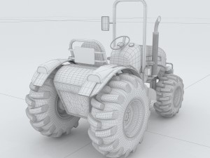 vehicles - tractor 02 Modelo 3D