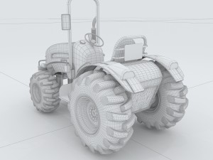vehicles - tractor 02 Modelo 3D