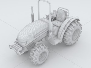 vehicles - tractor 02 Modelo 3D