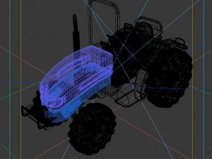vehicles - tractor 02 Modelo 3D