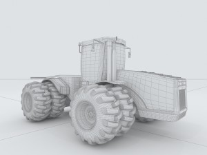 vehicles - tractor 03 Model 3D