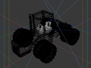 vehicles - tractor 03 Model 3D