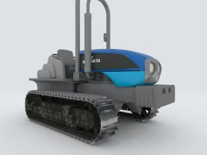 araçlar - traktör 04 3D Model