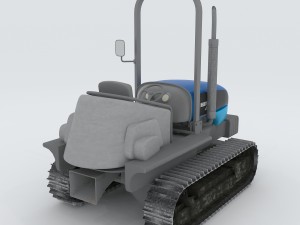 vehicles - tractor 04 3D मॉडल