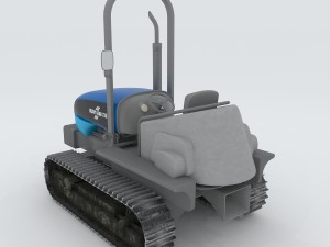 vehicles - tractor 04 3D मॉडल