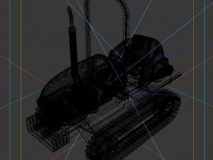 vehicles - tractor 04 3D मॉडल