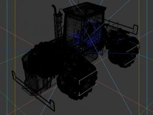 vehicles - tractor 05 3D Model