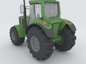 vehicles - tractor 09 3D Model