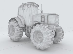 vehicles - tractor 09 3Dモデル