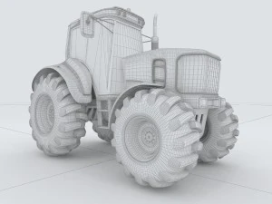 vehicles - tractor 09 3D Model