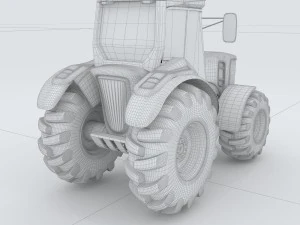 vehicles - tractor 09 3D Model