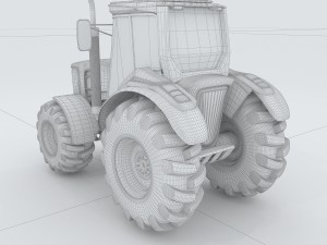 vehicles - tractor 09 3Dモデル