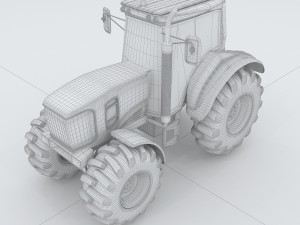 vehicles - tractor 09 3Dモデル