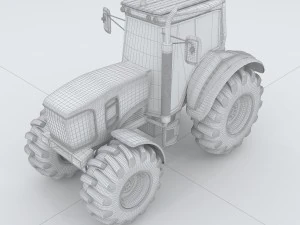 vehicles - tractor 09 3D Model