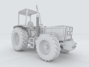vehicles - tractor 10 Model 3D