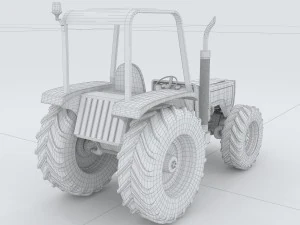 vehicles - tractor 10 3D Model