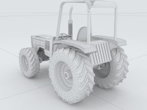 vehicles - tractor 10 Model 3D