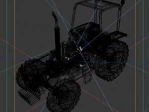 vehicles - tractor 10 Model 3D