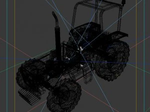 vehicles - tractor 10 3D Model