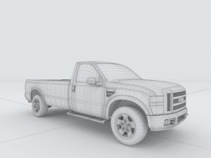 vehicles - trucks 02 3D Model