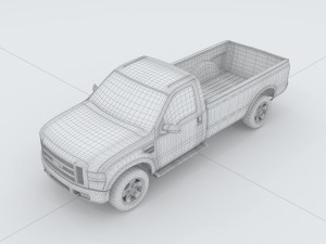 vehicles - trucks 02 3D Model