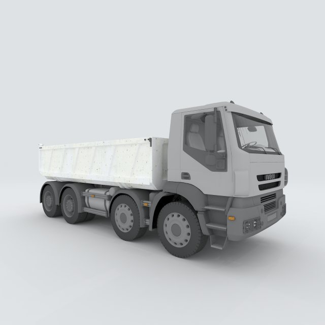 vehicles - trucks 04 Modelo 3D .c4d .max .obj .3ds .fbx .stl .blend 