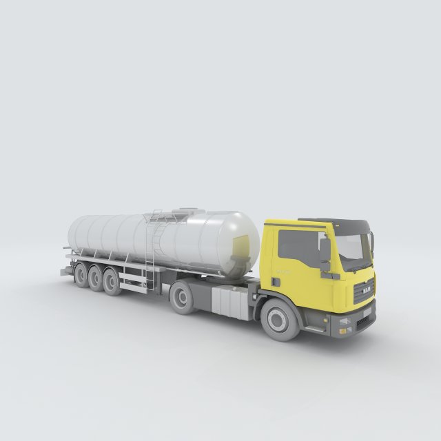 vehicles - trucks 05 3D Model .c4d .max .obj .3ds .fbx .stl .blend