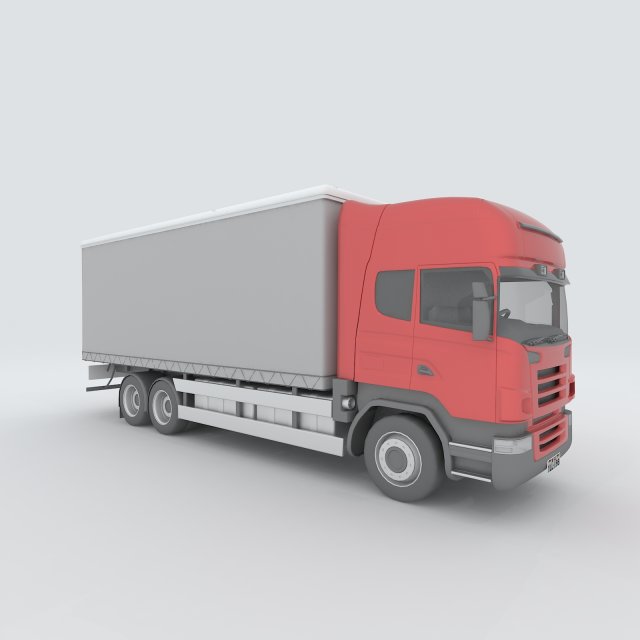 vehicles - trucks 06 Modello 3D .c4d .max .obj .3ds .fbx .stl .blend 