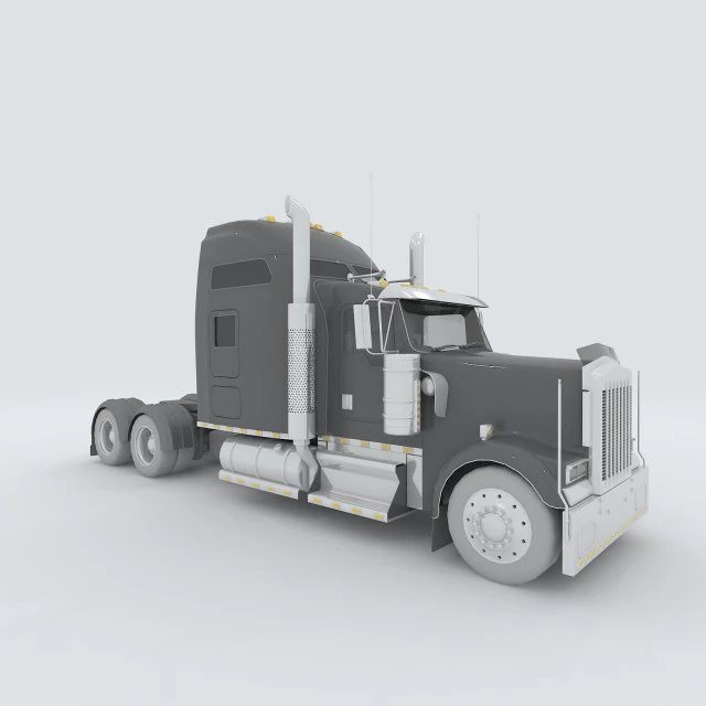 vehicles - trucks 07 3D Model .c4d .max .obj .3ds .fbx .stl .blend 
