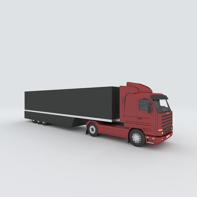 vehicles - trucks 12 3D Model .c4d .max .obj .3ds .fbx .stl .blend 