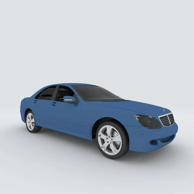 vehicles - mercedes-benz bmw volkswagen audi car 87 3D Model .c4d .max .obj .3ds .fbx .stl .blend