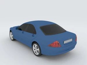vehicles - mercedes-benz bmw volkswagen audi car 87 3D Model