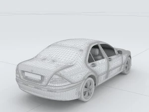 vehicles - mercedes-benz bmw volkswagen audi car 87 3D Model